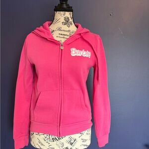 Barbie Vibrant Pink Hoodie with Logo